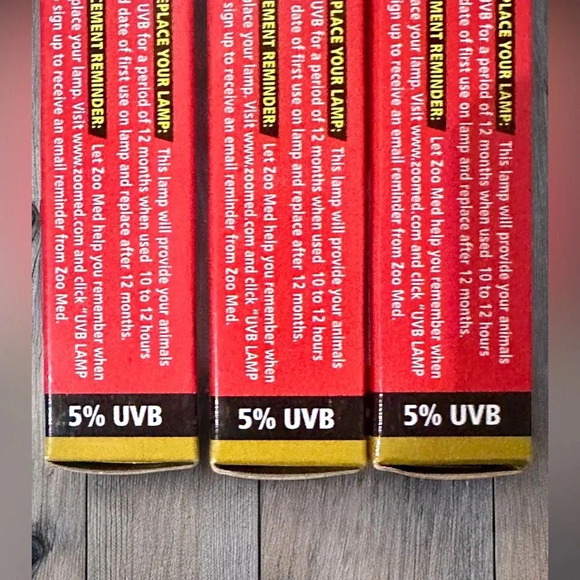 Zoo Med T8 ReptiSun 5.0 UVB Fluorescent Reptile Lamp, 24-in X 3 - Picture 4 of 10